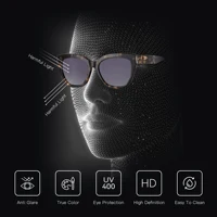 ZENOTTIC mode impression papillon lunettes de soleil polarisées à la main acétate lunettes de soleil pour les femmes conduite Protection UV400 5