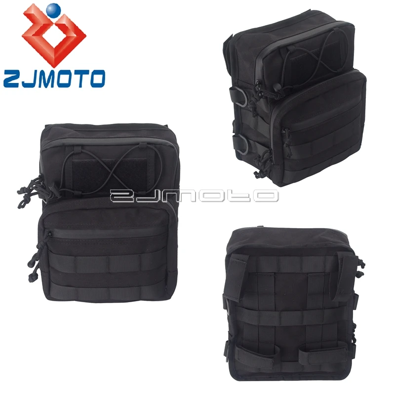 Club Style Essential Saddlebag Escape Bags Handlebar Tool Bag Luggage Pannier Throw Over Storage Bag For Harley Softail Classic