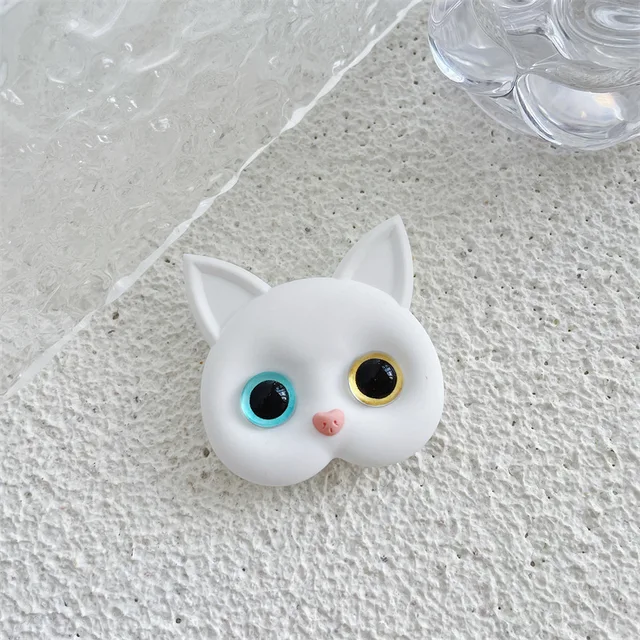 Finger Mobile Phone Holder Grip Tok Accessories Cellphone Exquisite Handmade Expanding Ring Griptok Support for Phone Telephone Dark blue