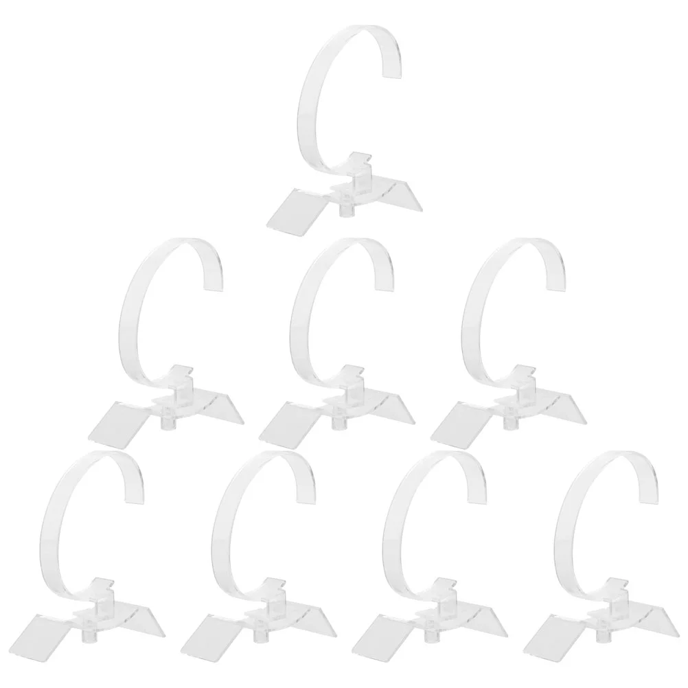 

8pcs Watch Stand Wrist Watch Displaying Holder Bracelet Holder Watch Storage Stand