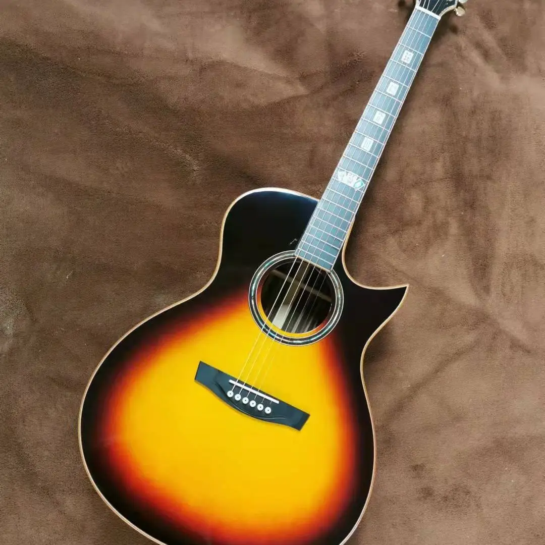 

2023 41 "D35 signature series solid wood profile BK color acoustic guitar