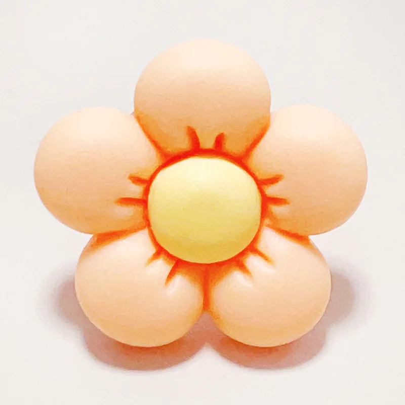 Shoe Decorations 10pcs Set For Crocs Three-dimensional Flowers For Women DIY Accessories