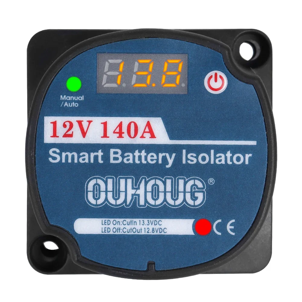 Digitaal Scheidingsrelais 12/24V multivolt - Marine Systems A.M