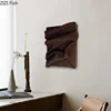 Wrinkle Cord Fabric 3D Relief Wall Hanging Ornaments Living Room Background Display Creative Crafts Wall Decoration Paintings 4