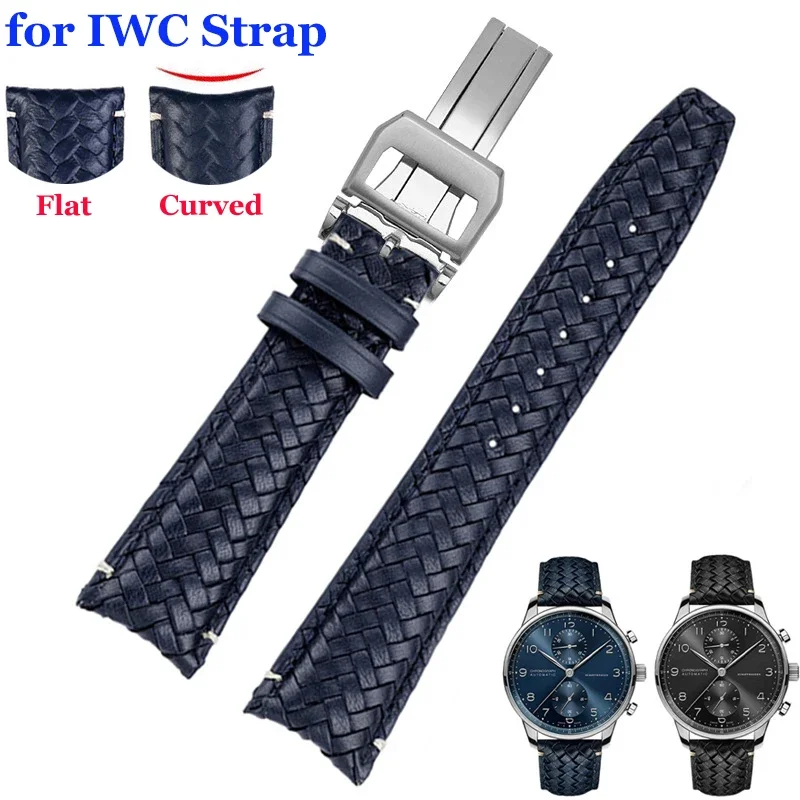 Top Fashion Leather 22 mm Wristwatch Band IW320102_K0021742 main image 0