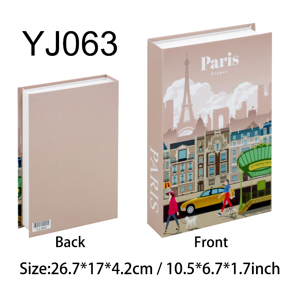 thumbnail image 1 of Libros falsos de lujo para decoración, sala de estar, libro decorativo, mesa de café, dormitorio, sujetalibros, accesorios de tiro, caja de almacenamiento para habitación, decoración, 1 of 5