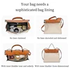Organizer Inserts Fits For HERBAG Felt Cloth Bag Liner Hangbag Travel Storage Bags Makeup Cosmetic Bag Tote Storage Base Shaper 2