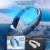 2024 New Portable Hanging Neck Fan USB Rechargeable Mute Cold Air Bladeless Neck ventilador Mini Electric fan camping Air Cooler 3