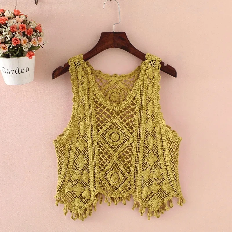 Top Senza Maniche A Trapezio Dalla Vestibilità Ampia, Canotta - Foto 3