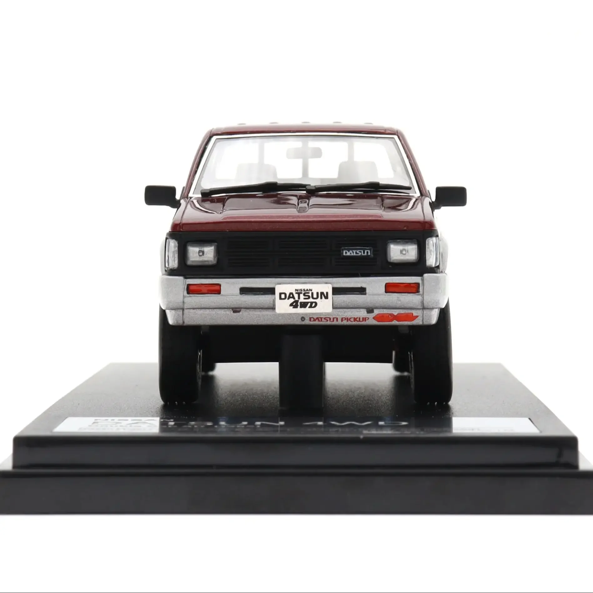 

Hi Story 1:43 Scale Model for J-43550 NISSAN DATSUN 4WD Double Cab AD 1985 Resin Car Model Toy Vehicles Simulation Collection