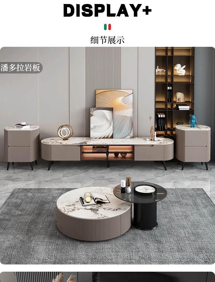 Modern Sectional TV Cabinet Coffee Table Luxury Pedestal Mounts Stands Tv  Canbinet Wood Muebles Tv Salon Replica Furniture - AliExpress