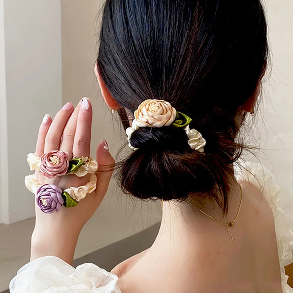 Custom Fashion Hair Tie Elastic Hair Ring For Girls - Sellersunion Online