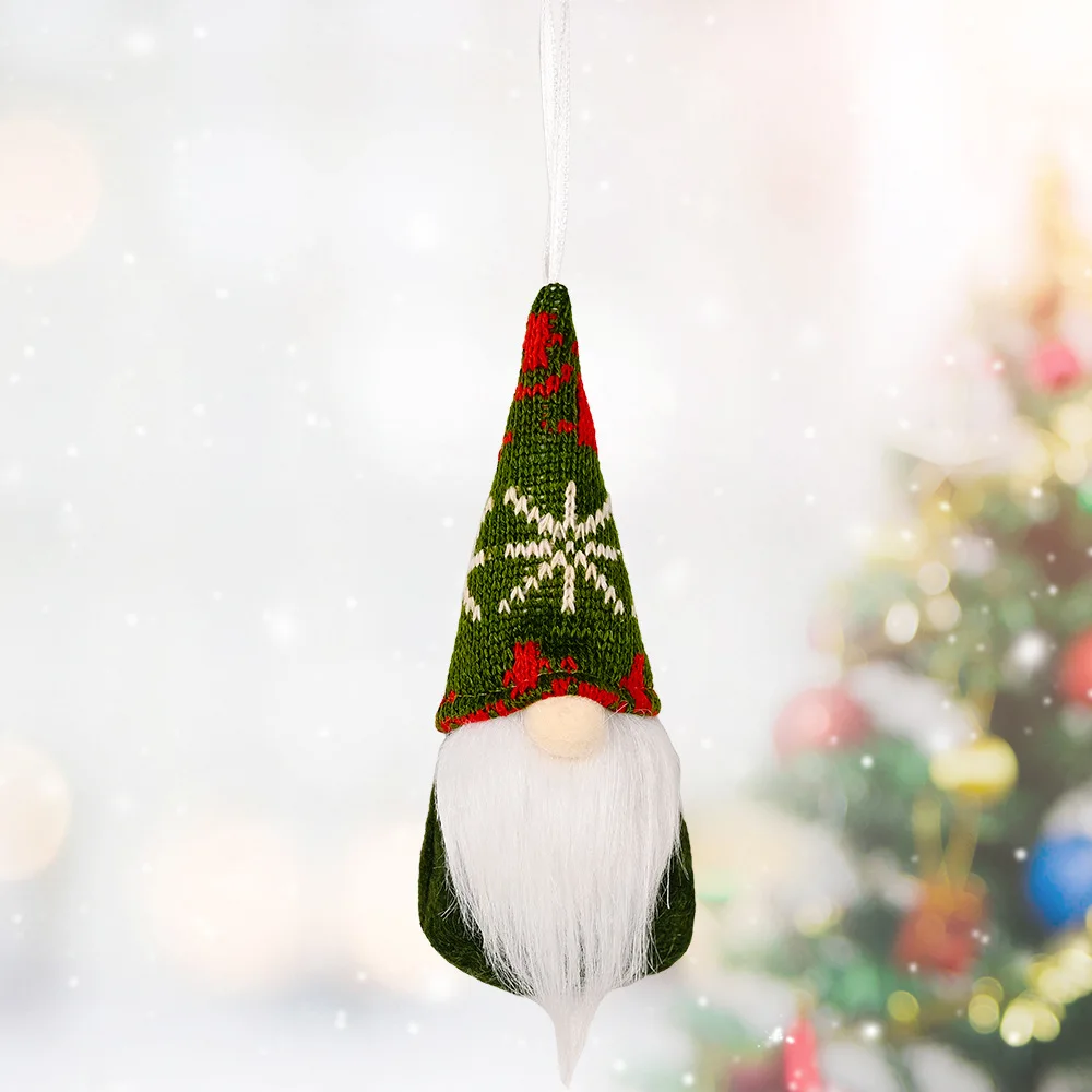 thumbnail image 1 of Red Hat Gnome Santa Christmas Decorations 2023 Faceless Doll Merry Christmas Decorations for Home Ornament Happy New Year 2023, 1 of 5