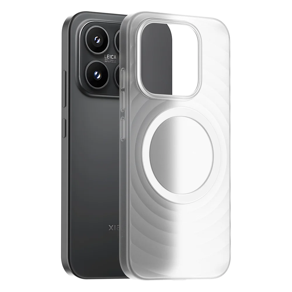 Luxury Minimalism Strip Wave Pattern Magnetic Shockproof Phone Case