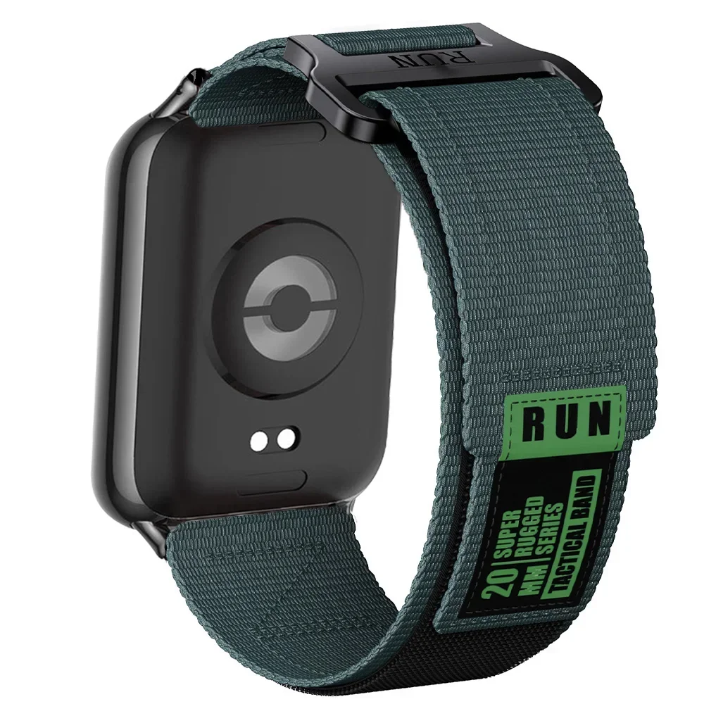 Enhanced Tactical Nylon Strap - Elastic & Breathable Replacement Bracelet