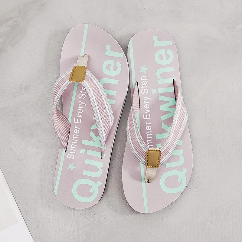 Kvinnor Flip Flops Soft Foam Sliders Halkfria sommartofflor Slip Comfy Tofflor för inomhus utomhus_voghion.com