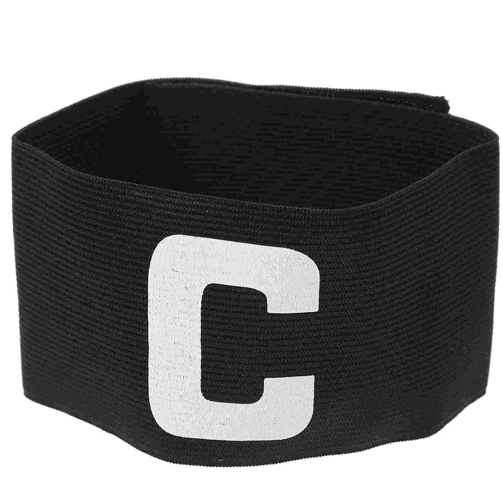 

Elastic Soccer Armband Black Adjustable Football Basketball Bans Anti Drop for Youth Basketball Bands