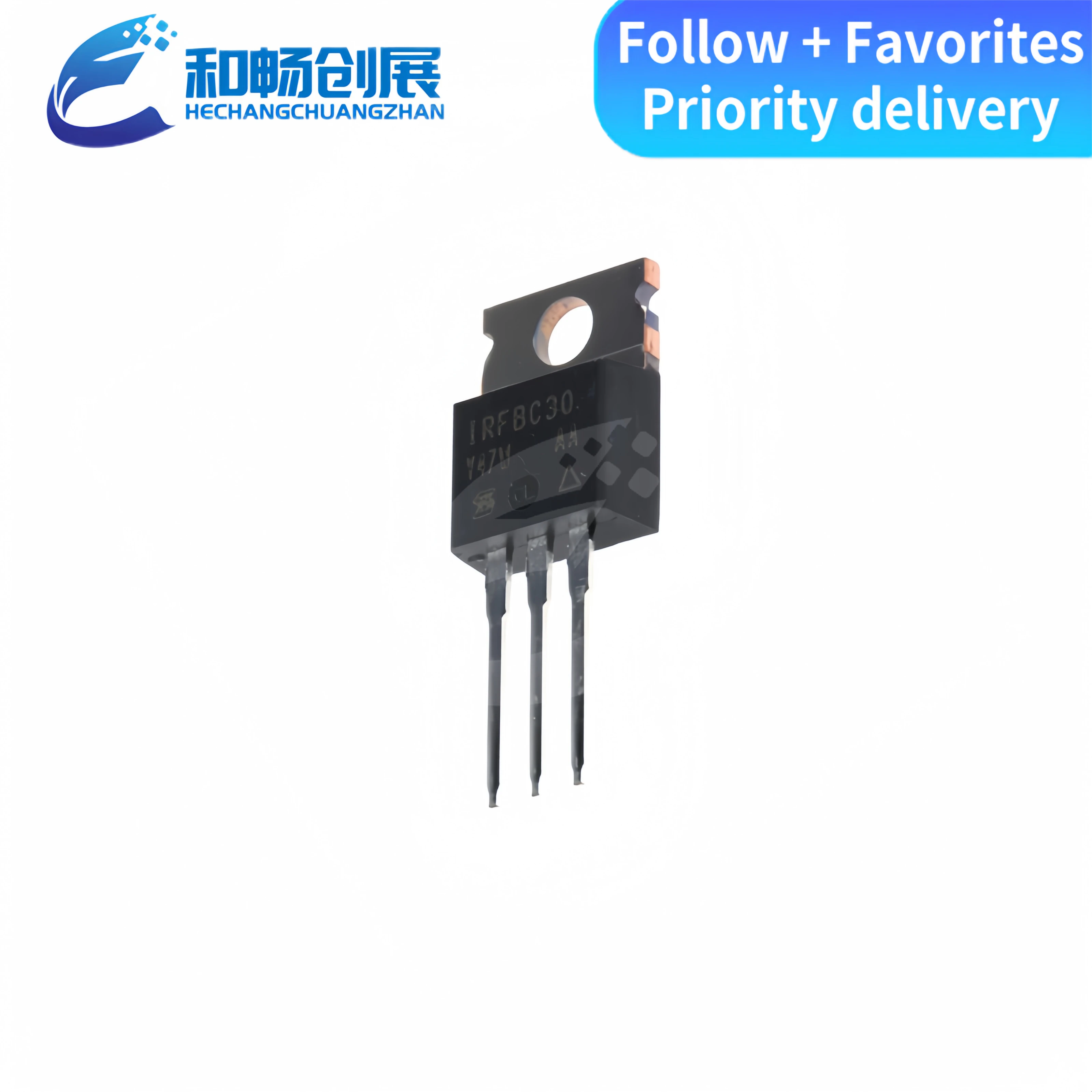 

IRFBC30 TO220 Шелковый экран IRFBC30 N канал 600V 3.6A MOS оригинальная фотолампа