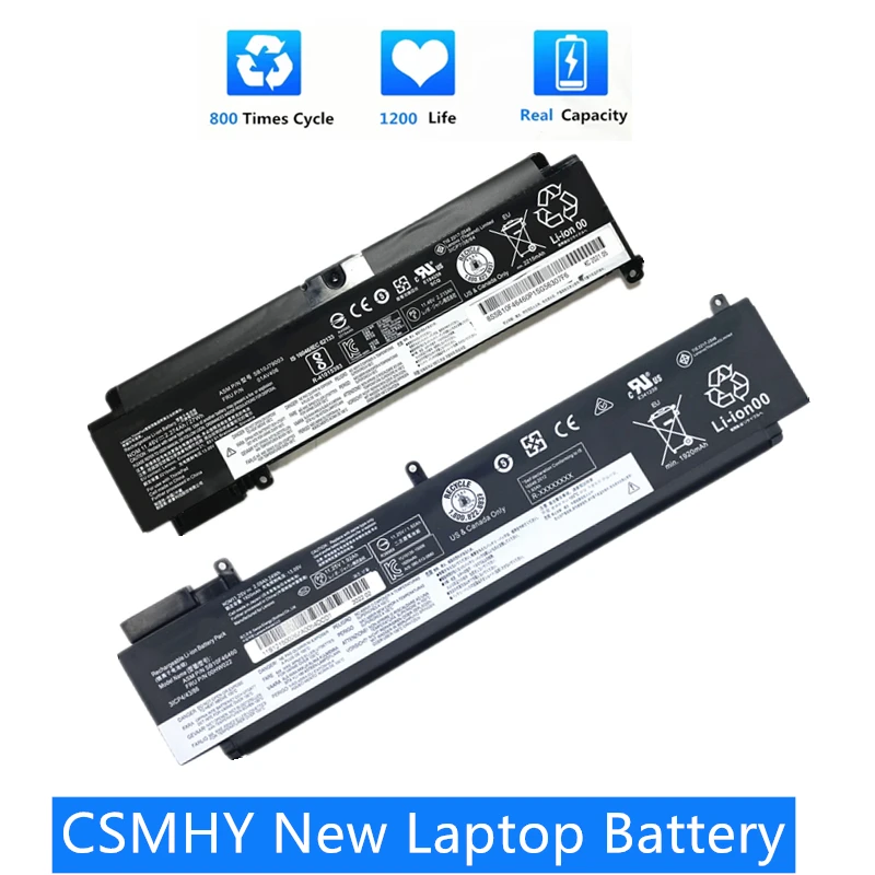 Csmhy Nuovo 01 Av406 00 Hw022 27Wh 01 Av405 01 Av406 01 Av408 01 Av407 00 Hw024 00 Hw025 Batteria Del Computer Portatile Per Lenovo Thinkpad T460S T47
