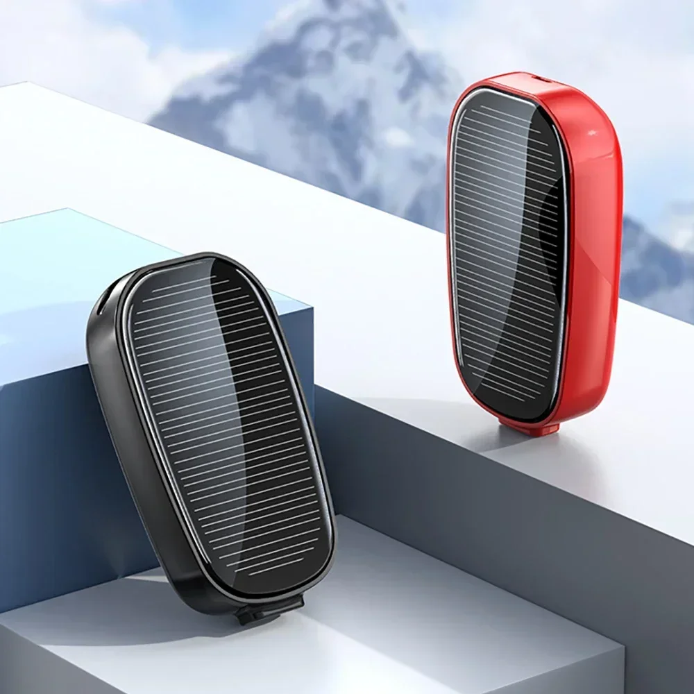 Solar Mini Power Bank Key Ring Portable Charger Outdoor Camping External Battery Emergent Power 1200mah Powerbank for Xiaomi 5