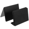 10pcs Acrylic Dry Erase Boards Mini Chalk Board Desktop Sign Labels Price Name Card Tag Stand Rack Message Board 2