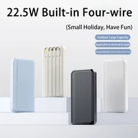OnePlus 100000mAh batterie externe charge Super rapide portable 4 In1 câbles intégrés batterie externe pour IPhone Samsung Xiaomi 2025 nouveau 3