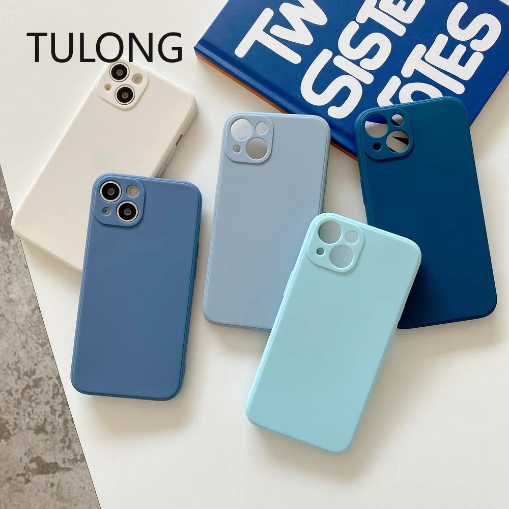 Tulong Nuovo Adatto Per Iphone 13 Pro Max Custodia Per Cellulare In Silicone Liquido Iphone11 12 Custodia Protettiva Per Telefono Apple Gamma Completa