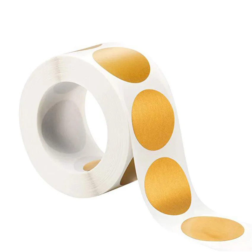 300pcs Gold / Silver Scratch Sticker DIY Ticket Party Game Scratch Lottery Decoration Toy Office Scrapbook Stationery Stickers