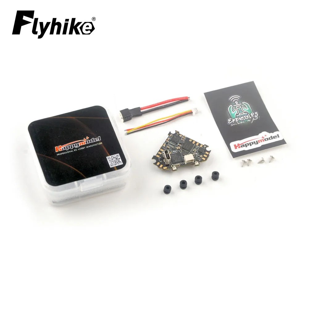 

HappyModel Diamond F4 2G4 AIO 5 в 1 Контроллер полета встроенный ELRS / FRSKY приемник 400 МВт OPENVTX BLS 5A ESC OSD