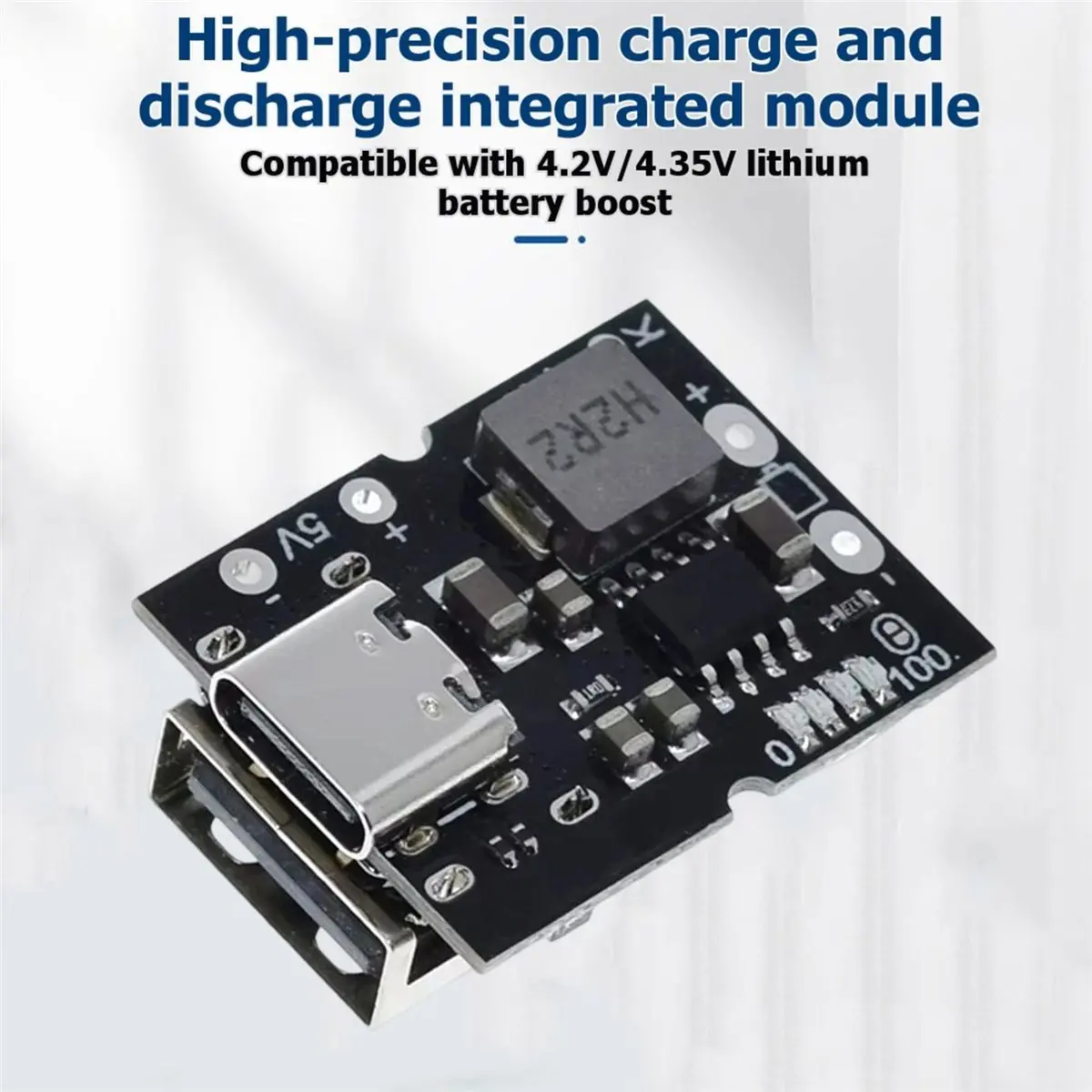 (A23G) 3pcs 5V 2A 충전 방전 통합 모듈 4.2V 리튬 배터리 충전 보드 DIY 보조베터리 충전기 보호