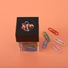 Paper Clip Holder Dispenser Paper Clips Storage Box Home School Office 5