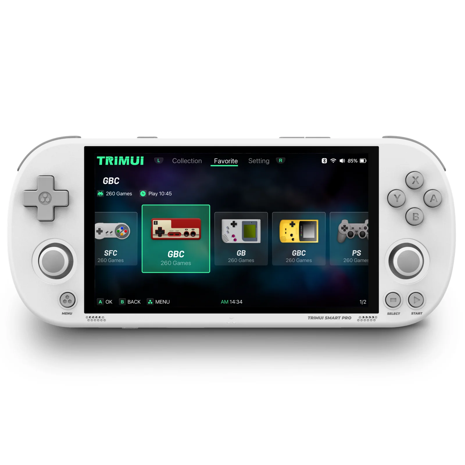 Trimui Smart Pro Handheld Game Console 4.96''IPS Screen