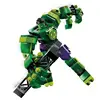 Marvel Avengers Superhero Action Figure Bricks Spider-Man Iron Man Wolverine Movable Building Block Toy Assembled Model Gifts 4