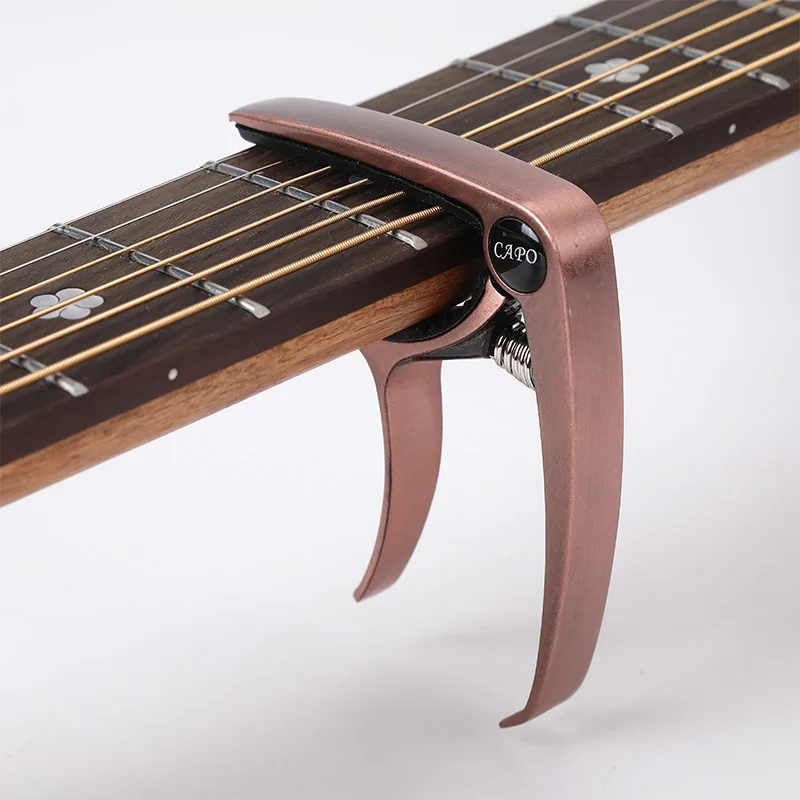 Premium Aluminum Alloy Guitar Capo - Professional Key Trigger for Acoustic & Electric Instruments