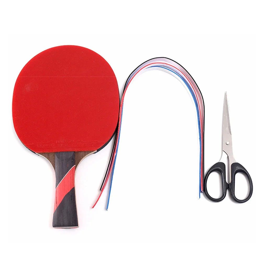 Table Tennis Racket Tape Super Thick Table Tennis Bat Edge Protection Tape Adhesive Backing Ping Pong Bats Racket Edge-Strip Anti-Collision Sticker