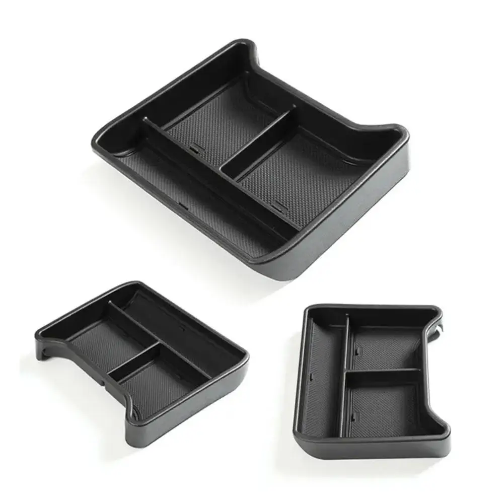 폭스 바겐 ID.4 ID4 ID 4 용 센터 콘솔 보관함 중앙 주최자 정리 액세서리 파란색 ABS