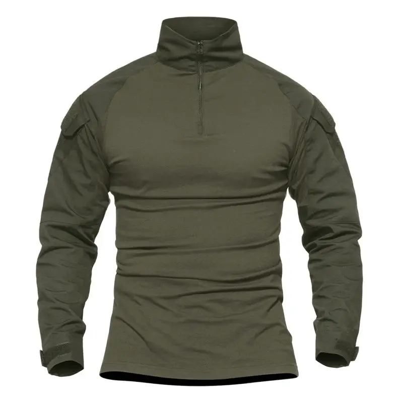 EKLENTSON Tactical T Shirt For Men Shirt Long Sleeve Fishing Shirts Outdoor Hiking Camouflage Hunting sport t shirt long sleeve t shirt