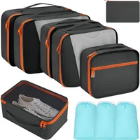 Packing Cubes, Mesh Design Packing Cubes for Suitcases Durable Travel Packing Cubes, 10 Pack 1
