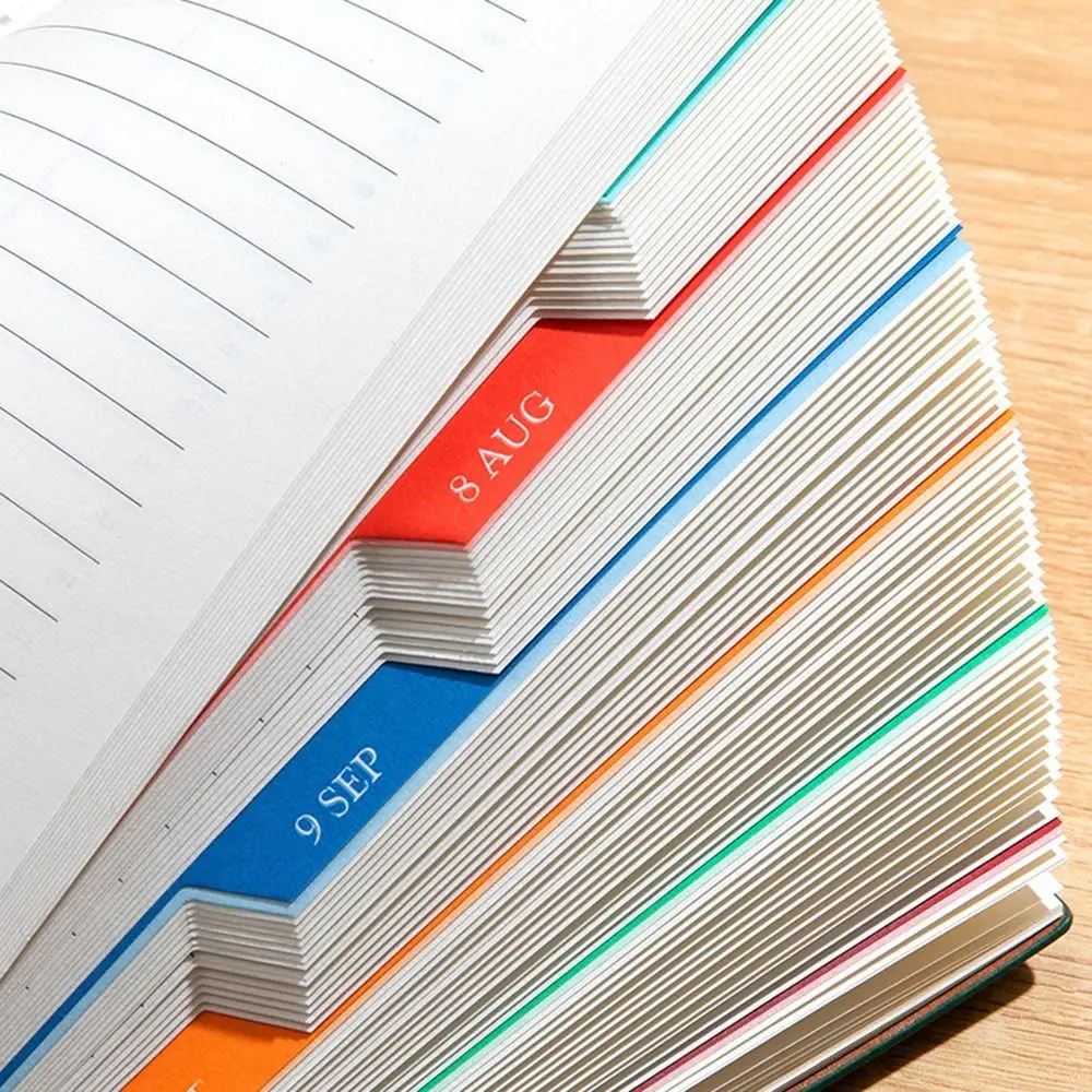 Portable Daily Work Plan Calendar Schedule Appointment Book Planner A5 Diary Book