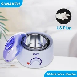 Professional Wax Warmer Kit for Hair Removal - Waxing Heater with Wax Beans and Pot (W-US)