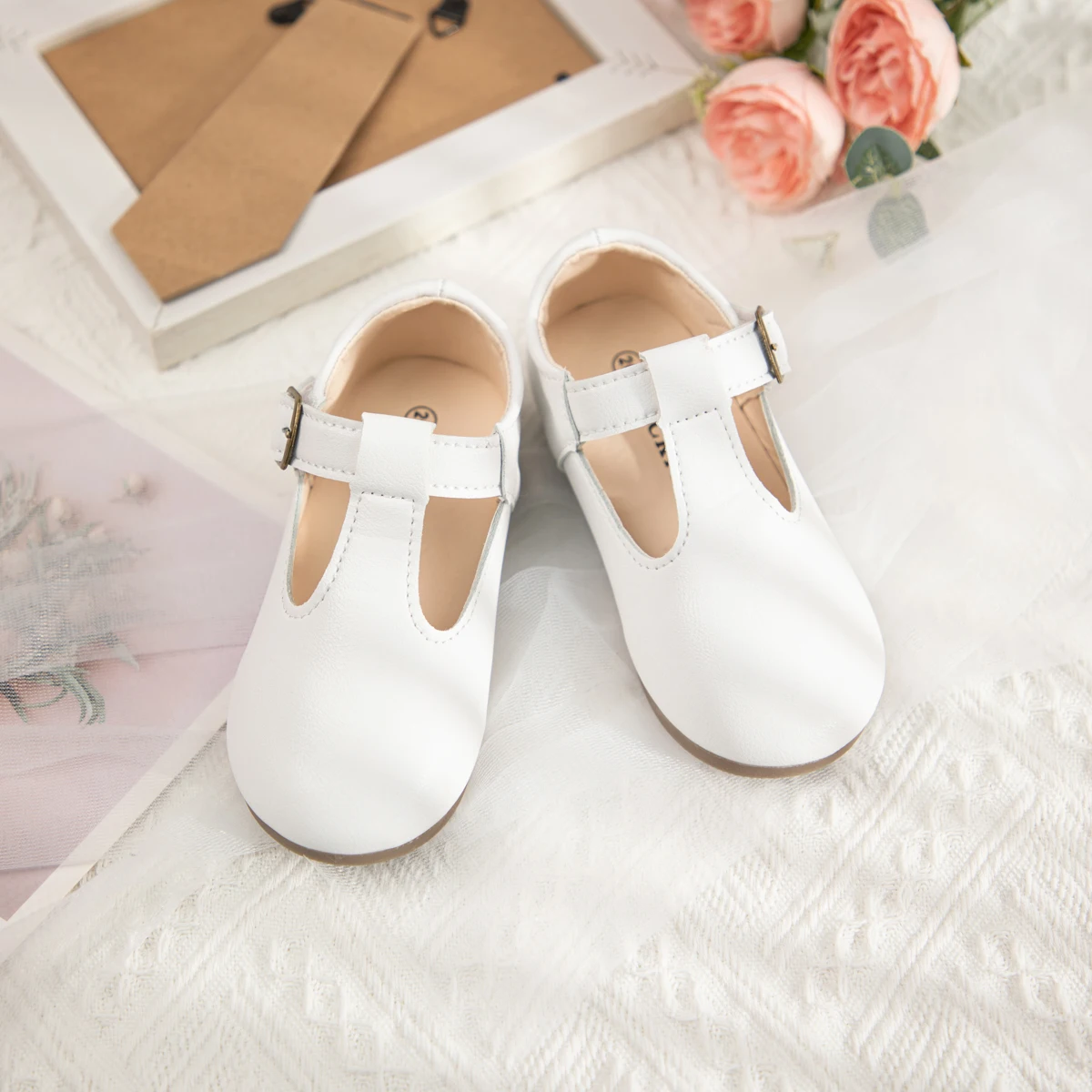 Meckior neue Kinder Mädchen Schuhe neue Mokassins Bonbon Farbe weichen Boden rutsch feste Kinderschuhe Mode Party Prinzessin Schuhe – Detail 4