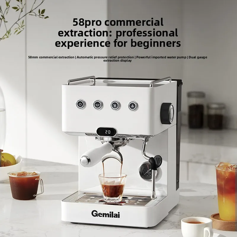 ماكينة قهوة منزلية شبه اوتوماتيكية