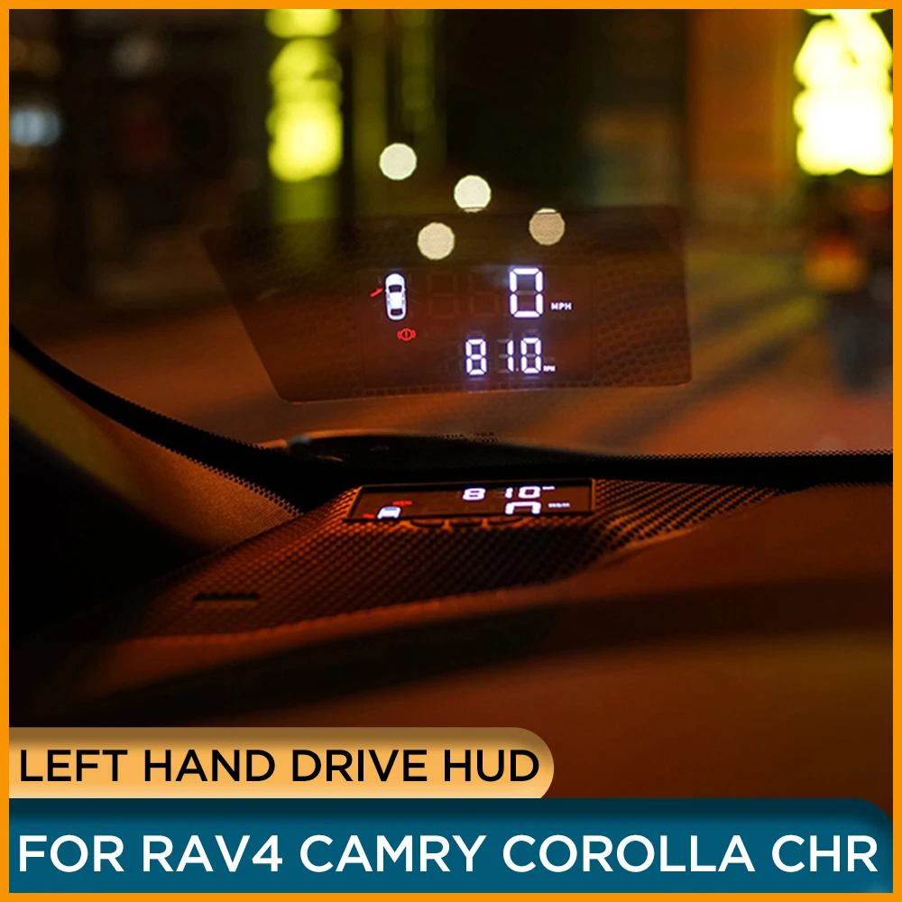 Left Hand Drive LHD Head Up Display HUD For Toyota RAV4 COROLLA Driving