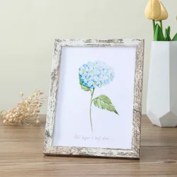 Elegant Wooden Wall Hanging Photo Frame - Premium Picture Display & Commemorative Gift - A4 21X30cm (Retro style)