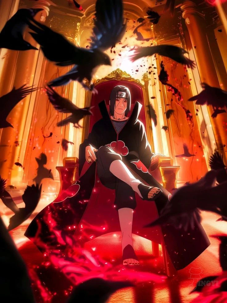 Itachi Uchiha Japanese Anime Canvas Art - Wall Mural Decoration Gift