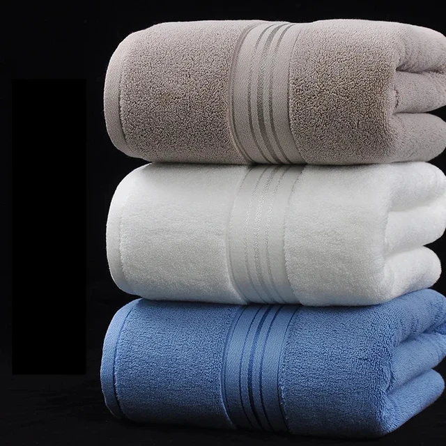 100% Cotton Bathroom Oversized Towels Sets of 3 Skin-Friendly 1 Large Bath  Towel 2 Hand Towels Shower Towels Toallas De Baño 타월