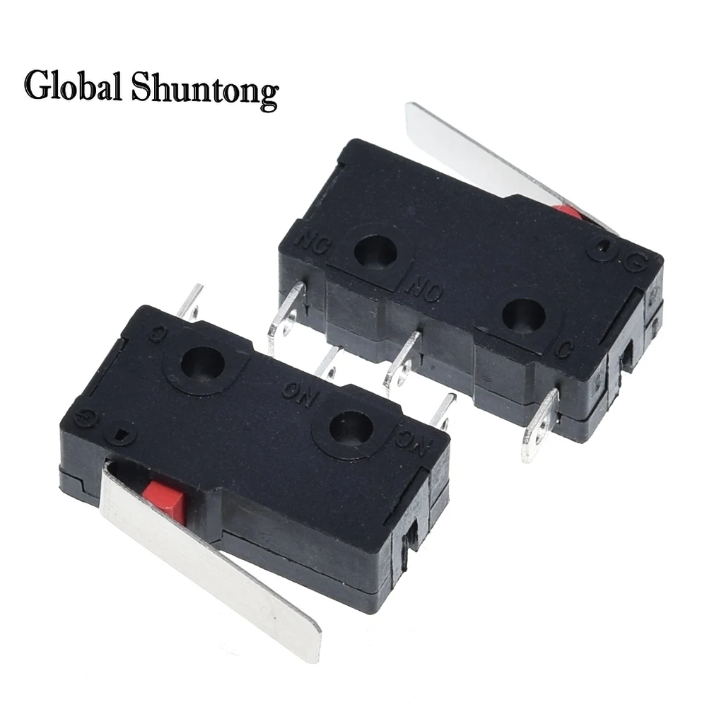 

10PCS Tact Switch on off KW11-3Z 5A 250V Microswitch 3PIN Buckle New