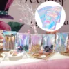 100pcs Reusable Sealable Polyester Film Bags Odor Aluminum Foil Zipper Pouches For Food Eyelashes Candy Bath Divided Turntable 1