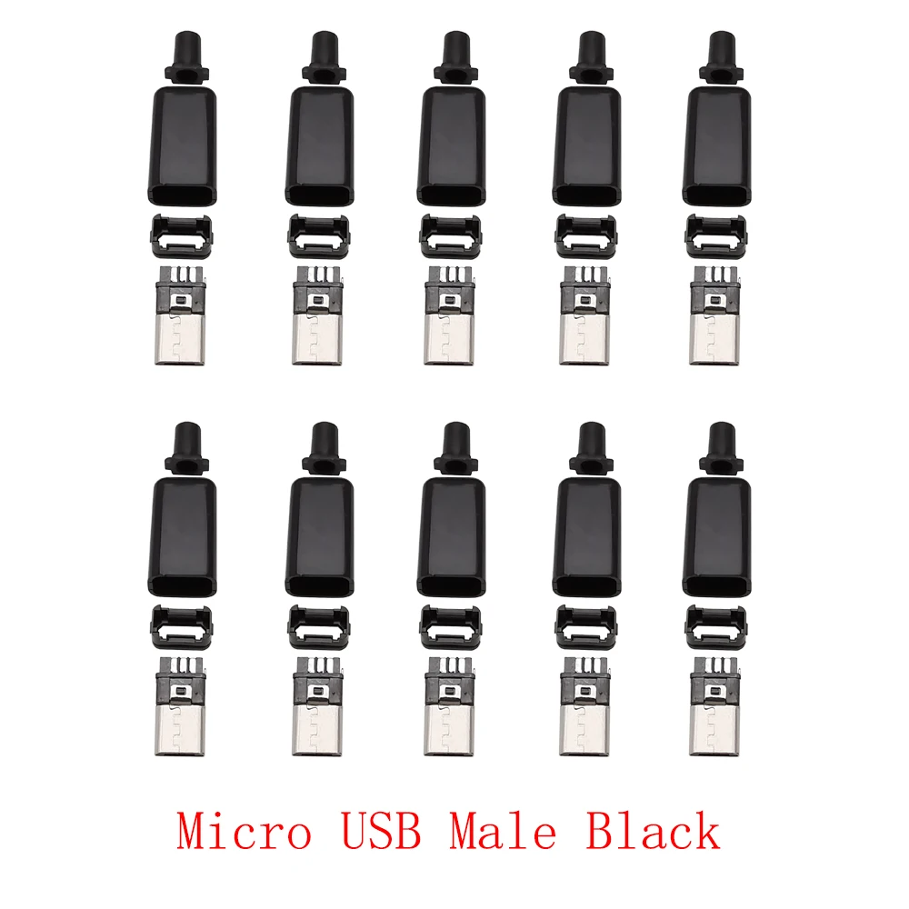 Black Micro USB