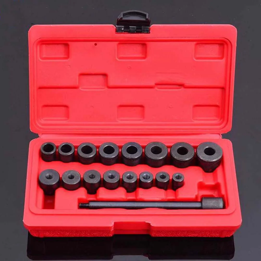 Precision Clutch Tool 17 PCS Hole Centered Drive Plate Alignment Correction Corrector Maintenance